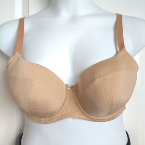 Lane Bryant Cacique Beige Sexy Support Balconette Bra NWT